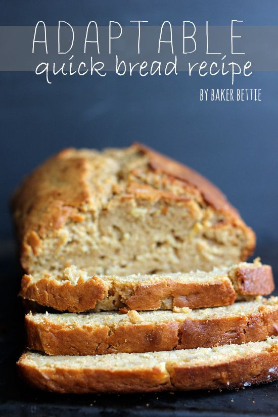 Vegan Quick Bread Recipe
 Basic Quick Bread Recipe