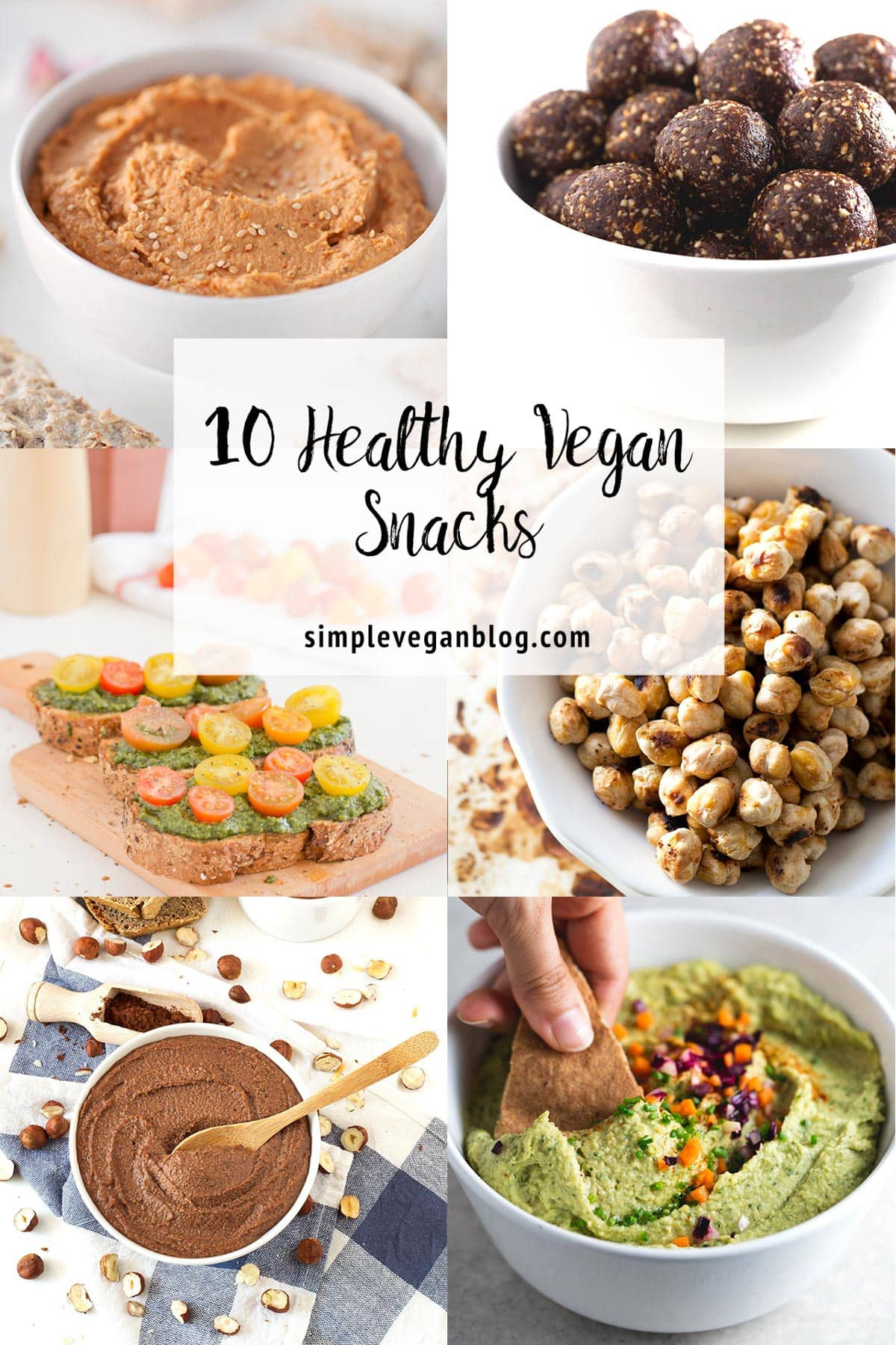 Vegan Snacks Recipe
 10 Healthy Vegan Snacks