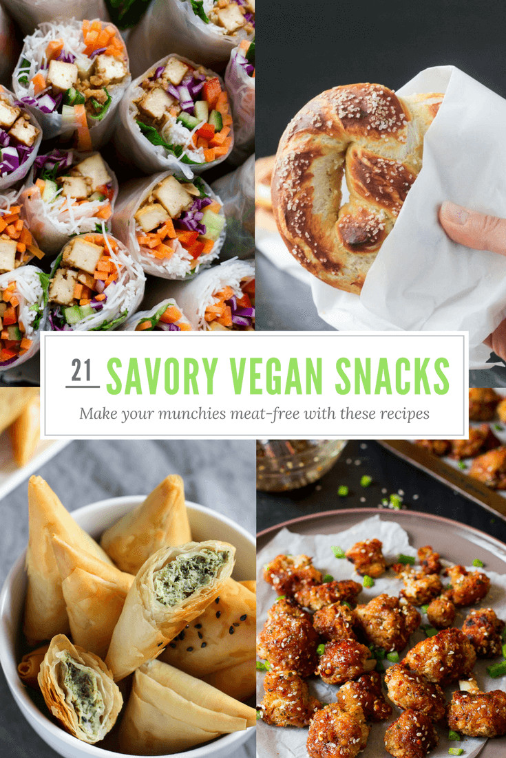 Vegan Snacks Recipe
 21 Savory Vegan Snacks For When You Need A Healthy Nibble