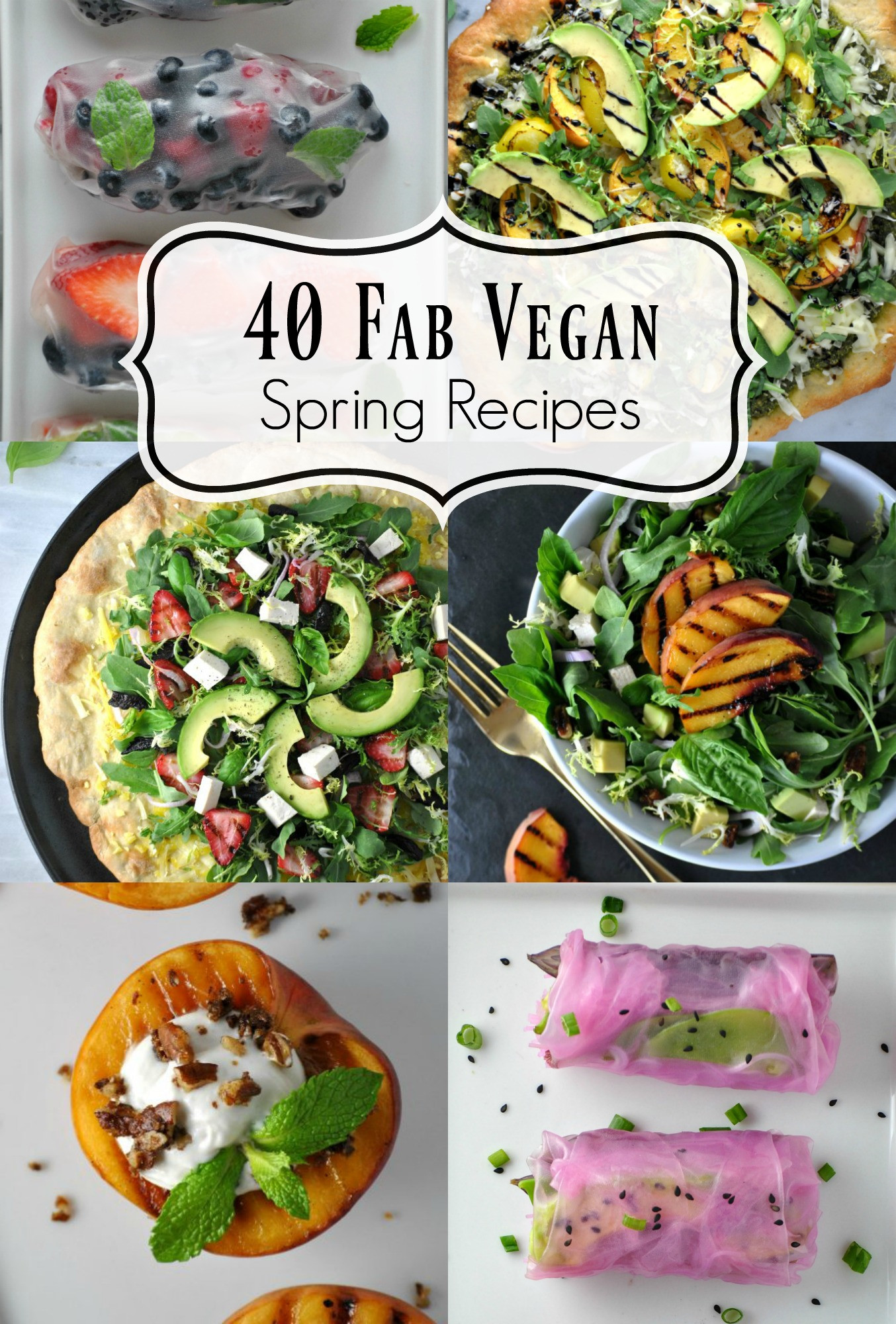 Vegan Spring Recipes
 40 Fab Vegan Spring Recipes Eat Drink Shrink