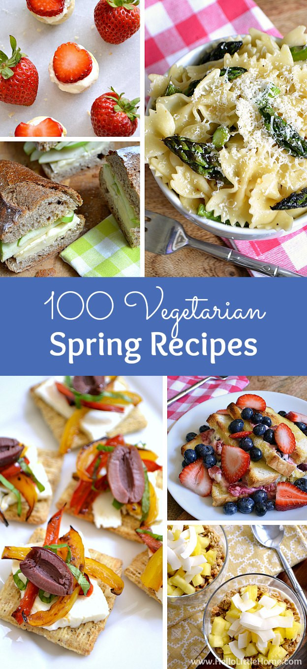 Vegan Spring Recipes
 100 Must Try Ve arian Spring Recipes