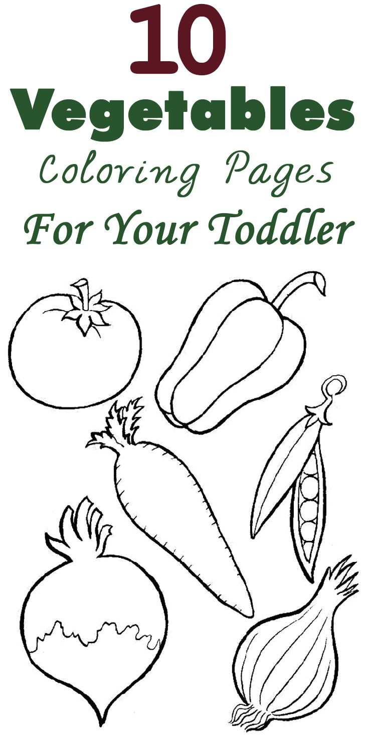 Vegetable Coloring Book Kids
 Top 10 Free Printable Ve ables Coloring Pages line