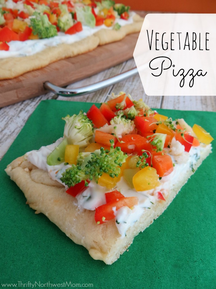 Vegetable Pizza Appetizers
 Ve able Pizza Appetizer Healthy Party Appetizer or