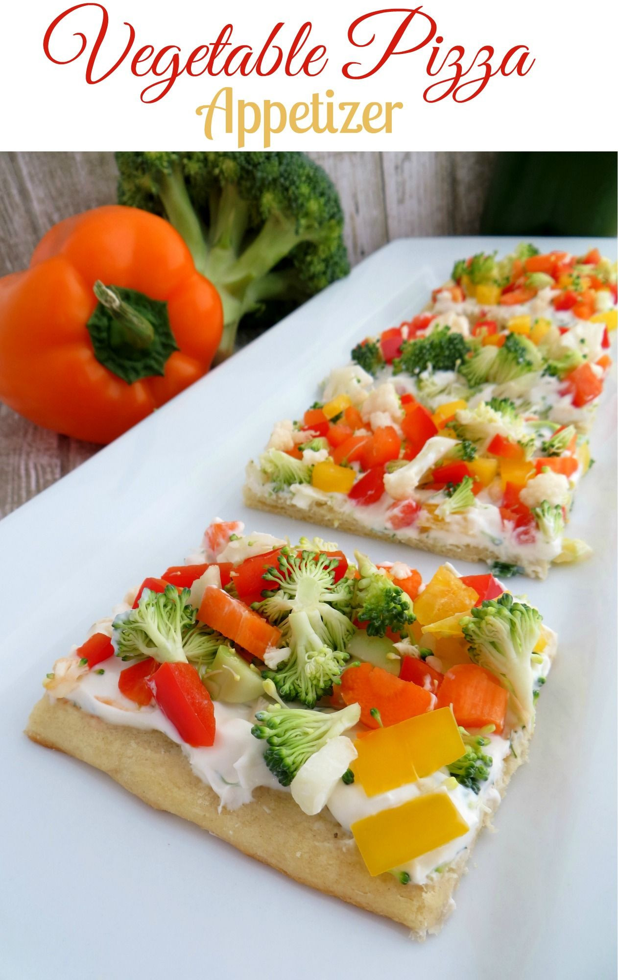 Vegetable Pizza Appetizers
 Ve able Pizza Appetizer Recipe