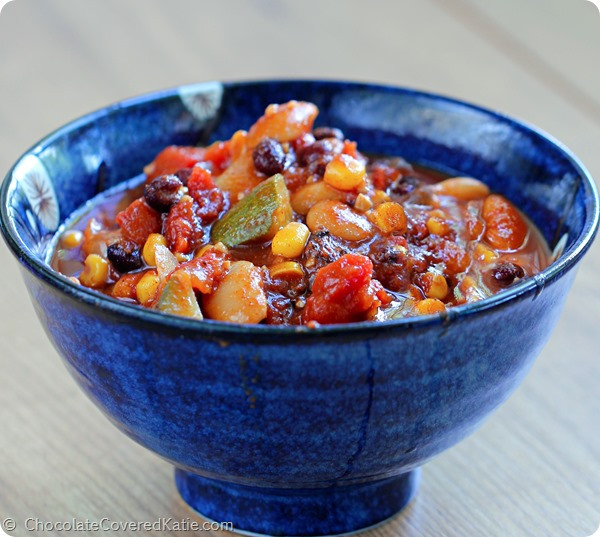 Vegetarian Chili Recipes
 Ve arian Chili Very Quick and Easy