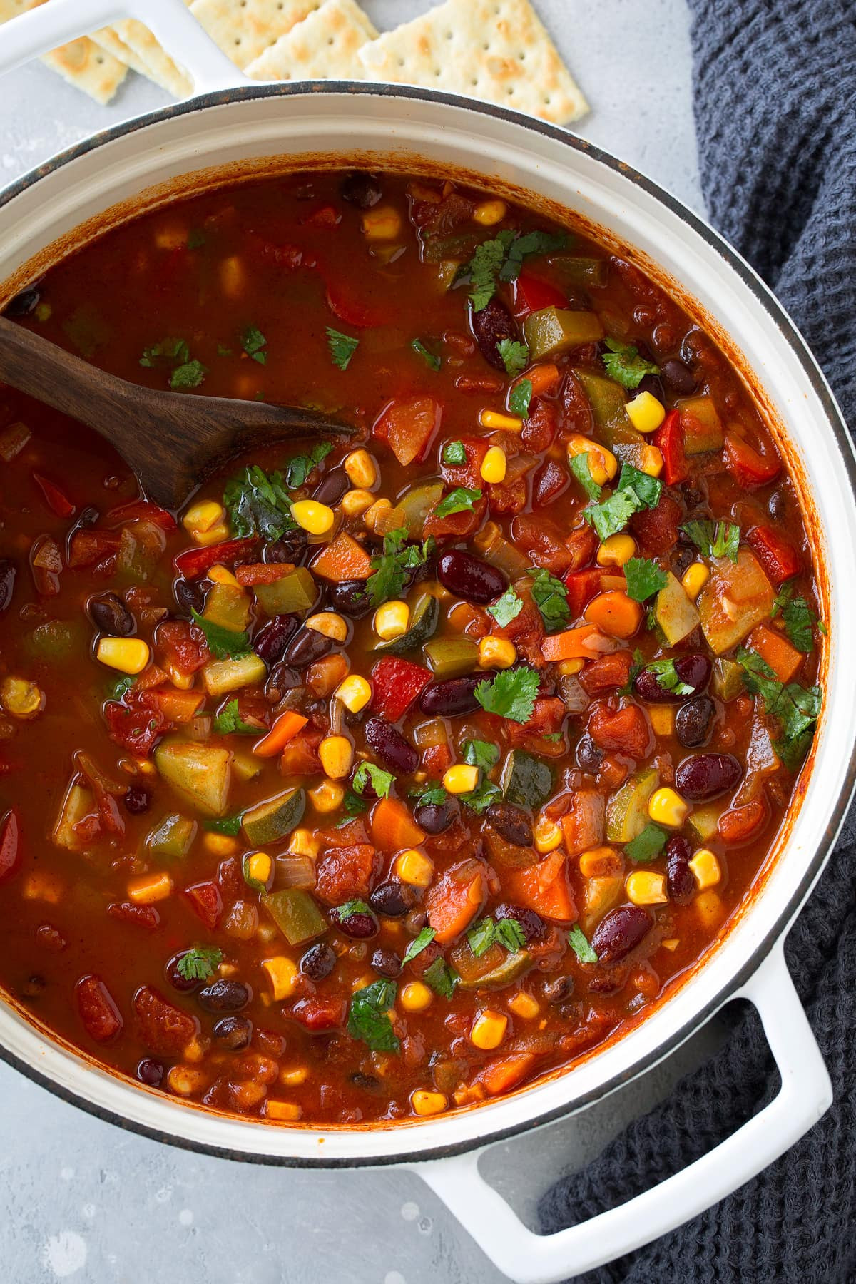 Vegetarian Chili Recipes
 Ve arian Chili Healthy and Packed with Flavor