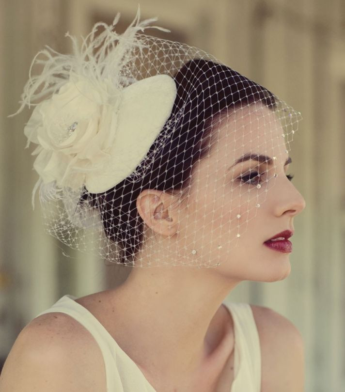 Veil Hats Weddings
 HATS on Pinterest