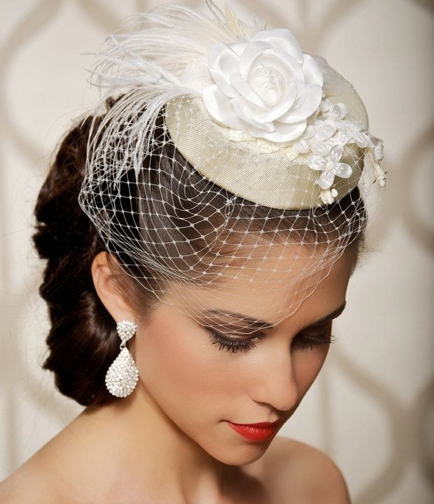 Veil Hats Weddings
 34 best Wedding Veils and Veil Alternatives images on