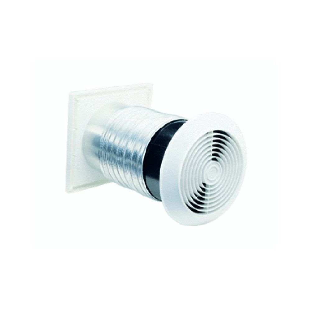 Venting Bathroom Fan Through Wall
 Broan 70 CFM Through the Wall Exhaust Fan Ventilator