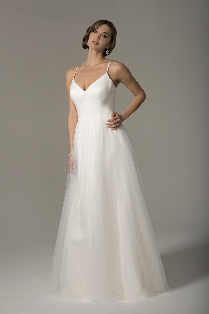 Venus Wedding Dresses
 VN6929 A line Wedding Dress by Venus Bridal WeddingWire