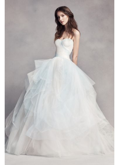 Vera Wang Wedding Dress Price
 White by Vera Wang Hand Draped Wedding Dress