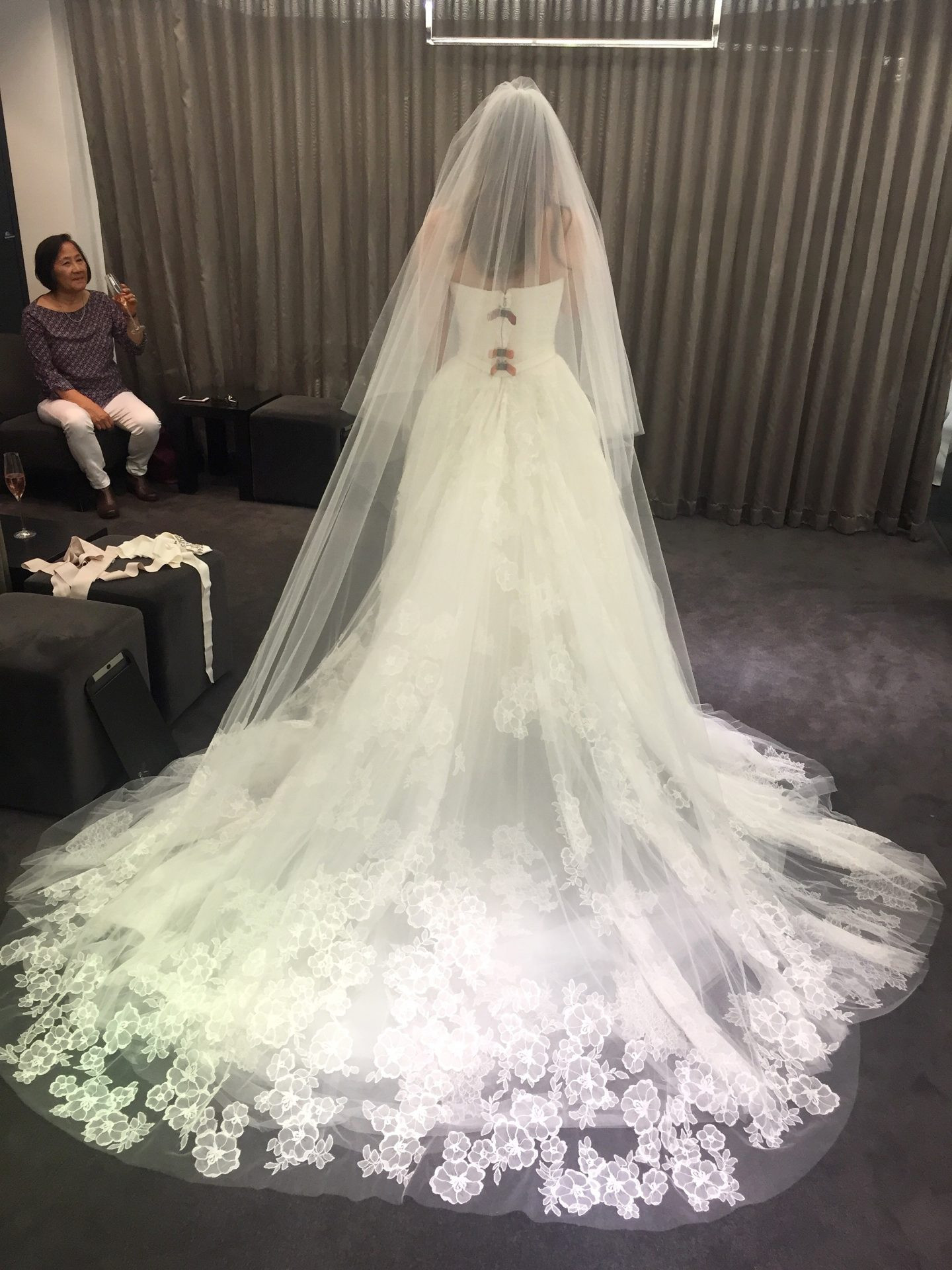 Vera Wang Wedding Veil
 Wedding Dress Shopping Chronicles Part 2 Chase Amie