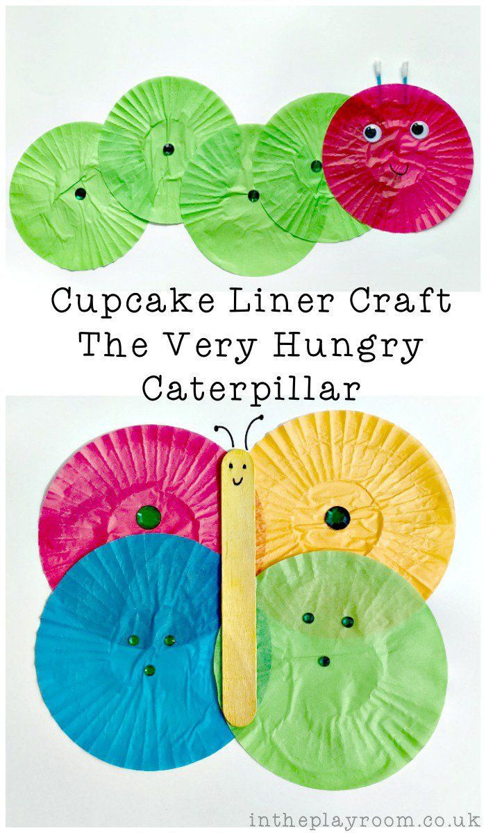Very Hungry Caterpillar Craft Ideas Preschool
 Cupcake Liner The Very Hungry Caterpillar Craft
