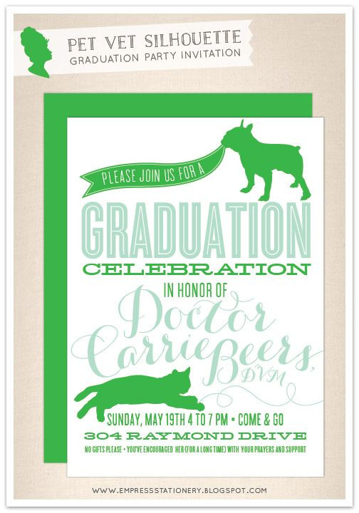 Veterinarian Graduation Party Ideas
 86 best images about Vet school on Pinterest