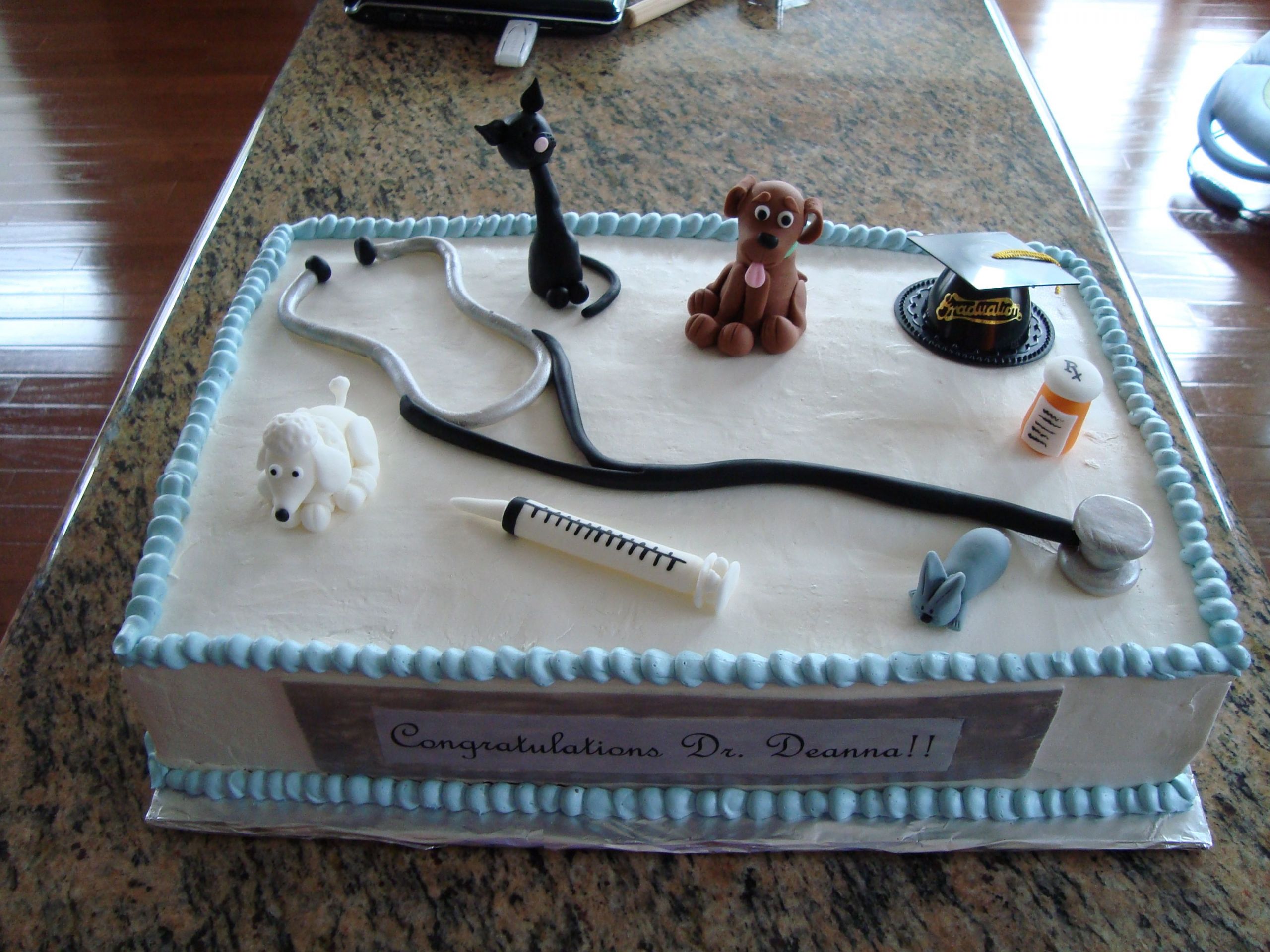 Veterinarian Graduation Party Ideas
 Veterinarian Graduation Cake