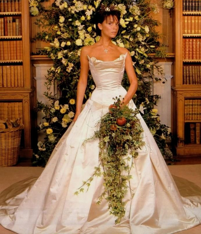 Victoria Beckham Wedding Dress
 23 Best Celebrity Wedding Dresses Ever