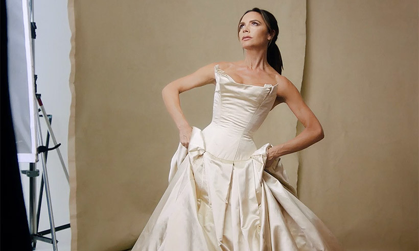 Victoria Beckham Wedding Dress
 Victoria Beckham puts on her wedding dress again for