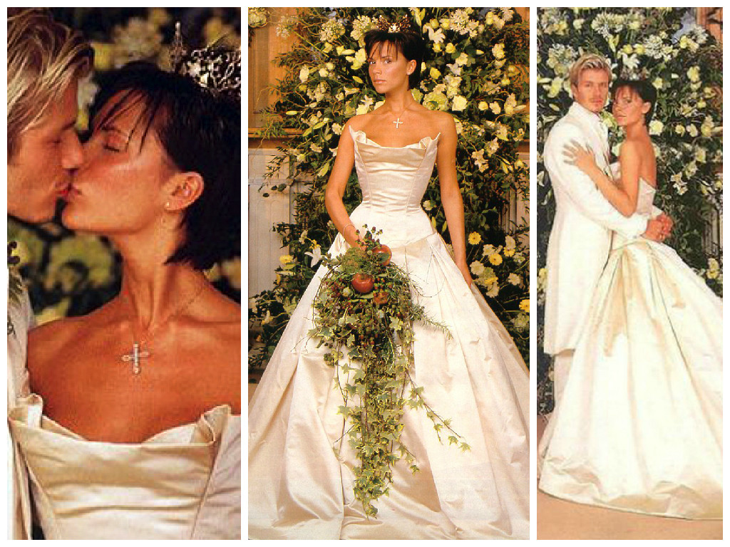 Victoria Beckham Wedding Dress
 Iconic Wedding Dresses Her Beauty