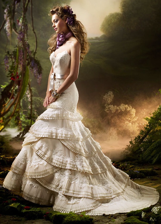 Victorian Style Wedding Dresses
 DevilInspired Wedding Dresses Top Wedding Dresses in the