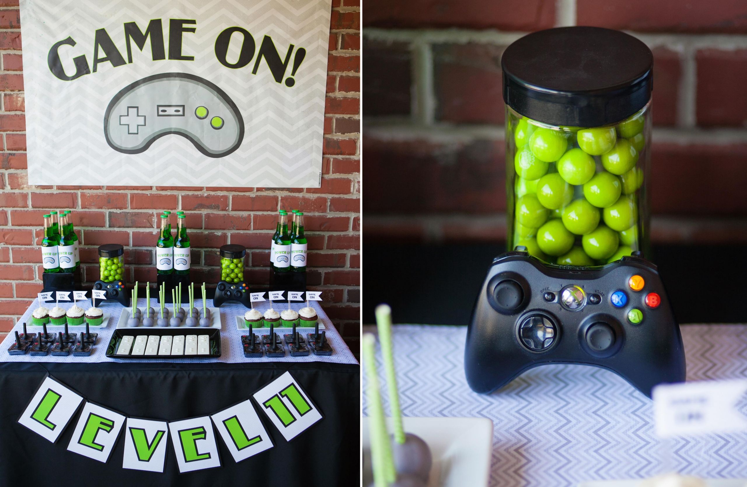 Video Game Birthday Party Ideas
 Game on Tyler’s Video Game Truck Party Plus a Minecraft