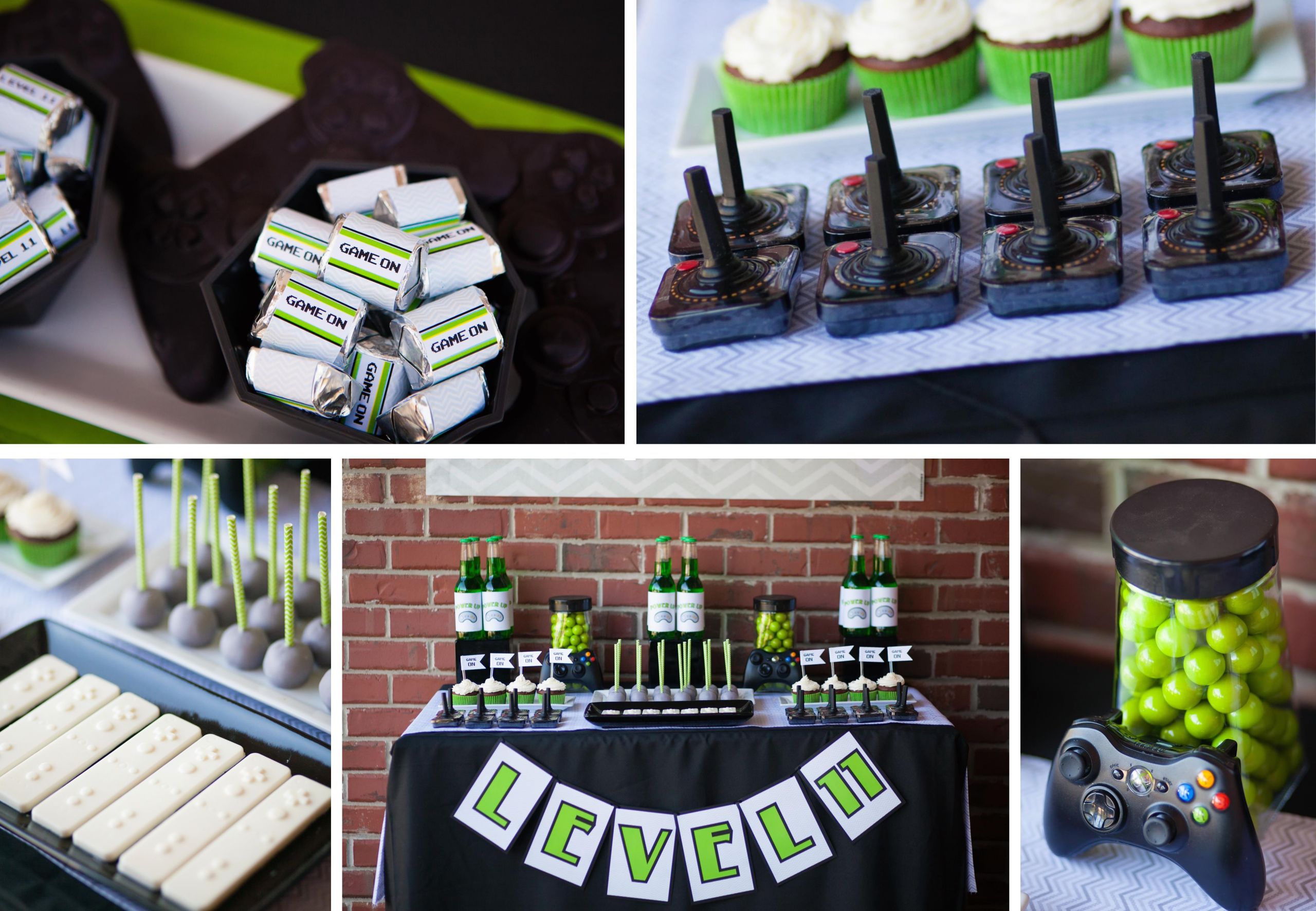 Video Game Birthday Party Ideas
 Game on Tyler’s Video Game Truck Party Plus a Minecraft