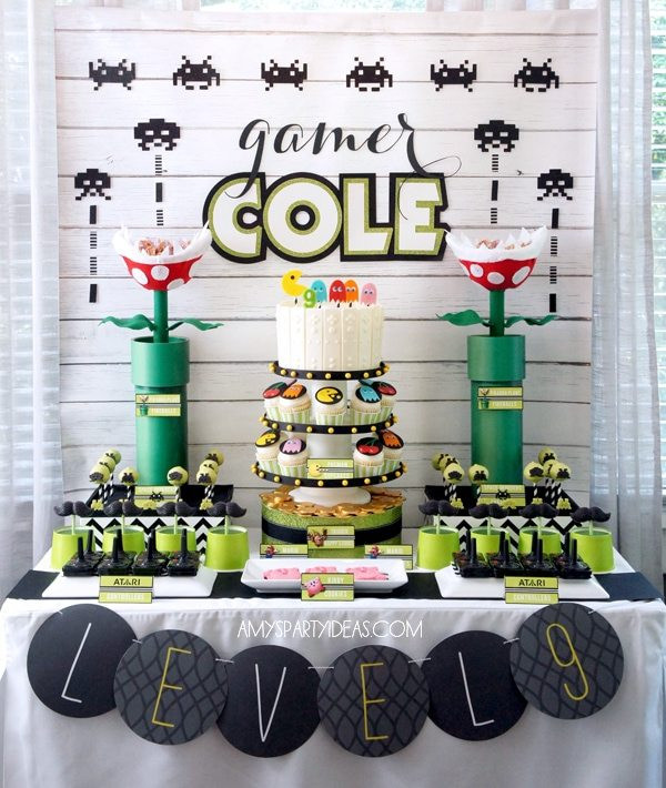 Video Game Birthday Party Ideas
 Game An Ulitmate Gaming Party Real Parties