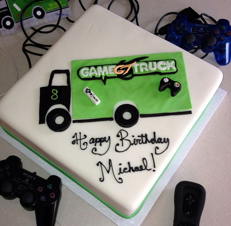 Video Game Truck Birthday Party
 94 best Video game party images on Pinterest