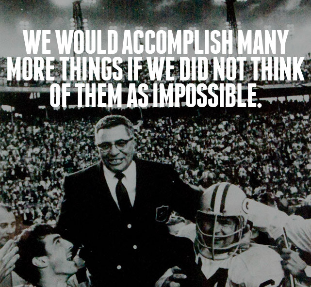Vince Lombardi Leadership Quotes
 Inspirational Quotes