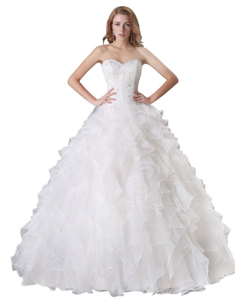 Vintage Ball Gown Wedding Dresses
 Aliexpress Buy 2015 casamento Vintage Ball Gown