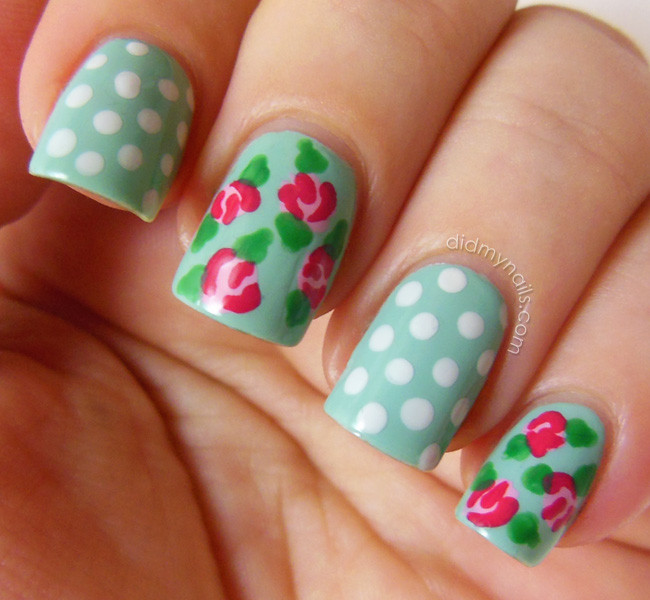 Vintage Nail Designs
 Blog da Malu Fique por dentro das cores de esmaltes