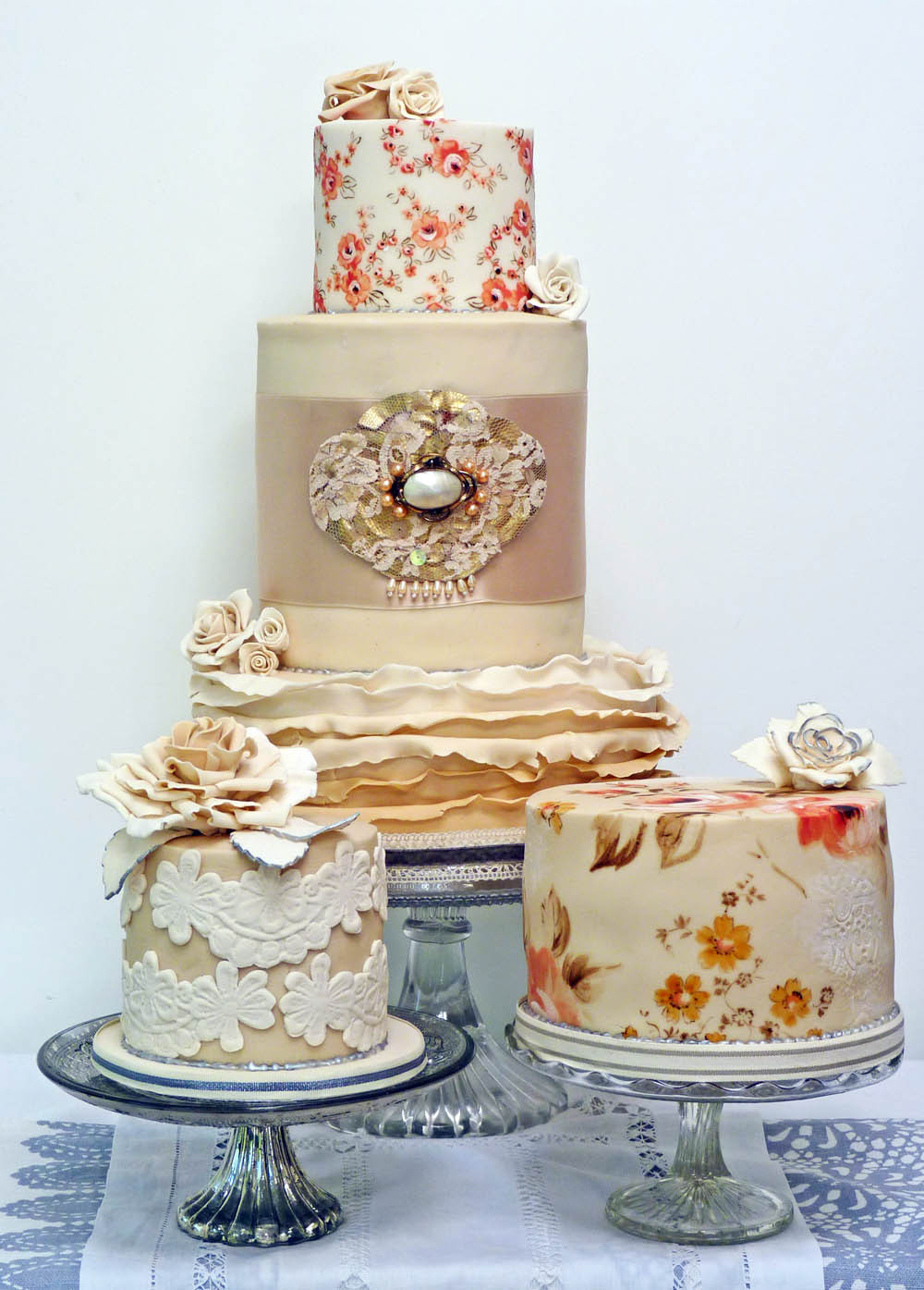 Vintage Style Wedding Cakes
 Vintage wedding cake