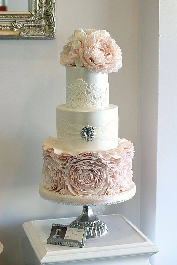 Vintage Style Wedding Cakes
 Vintage Wedding Cakes A Touch of Unexpected Romance and Glam
