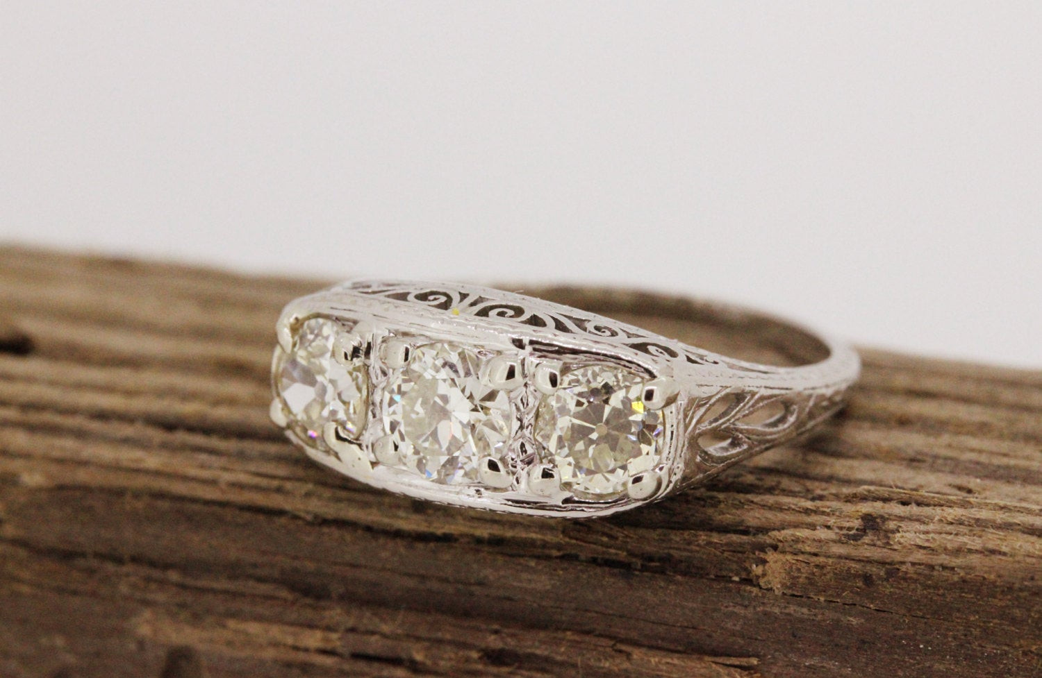 Vintage Wedding Rings For Sale
 SALE Antique Engagement Ring Art Deco Ring Edwardian Ring