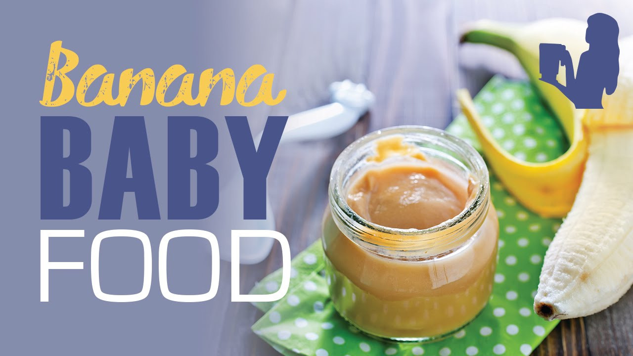 Vitamix Baby Food Recipes
 Banana Baby Food recipe made using a Vitamix or Blendtec