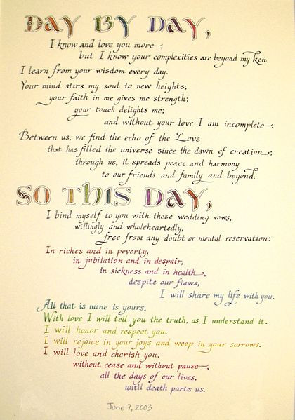 Vows For Wedding
 I ll Be His Mrs Beautiful Wedding Vows