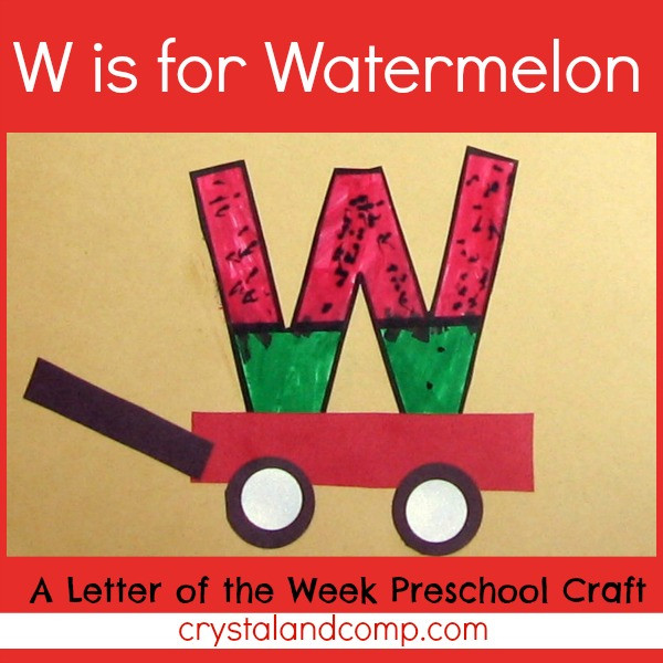 W Crafts For Preschoolers
 Letter W Crafts for preschool or kindergarten – Fun easy