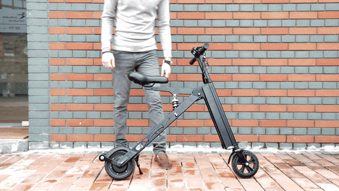Walk Walk Fashion Baby Gif
 eScooter Foldable by allocacoc — Kickstarter