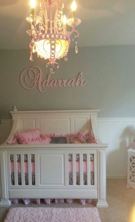 Wall Decoration For Baby Room
 Wall Decor GLITTERED Wooden Sign Wooden Letters for Nursery