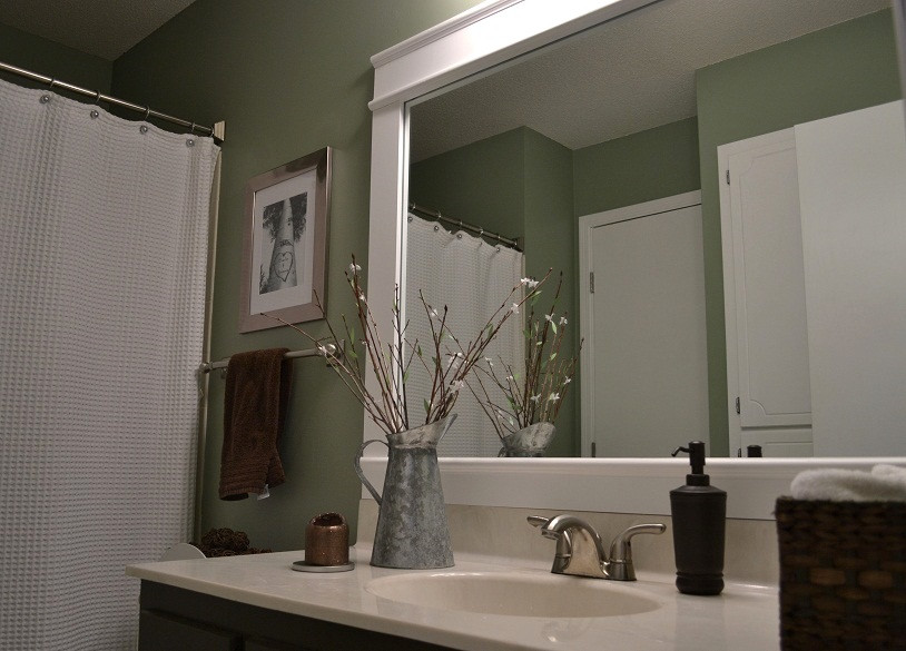 Wall Mirror For Bathroom
 Dwelling Cents Bathroom Mirror Frame