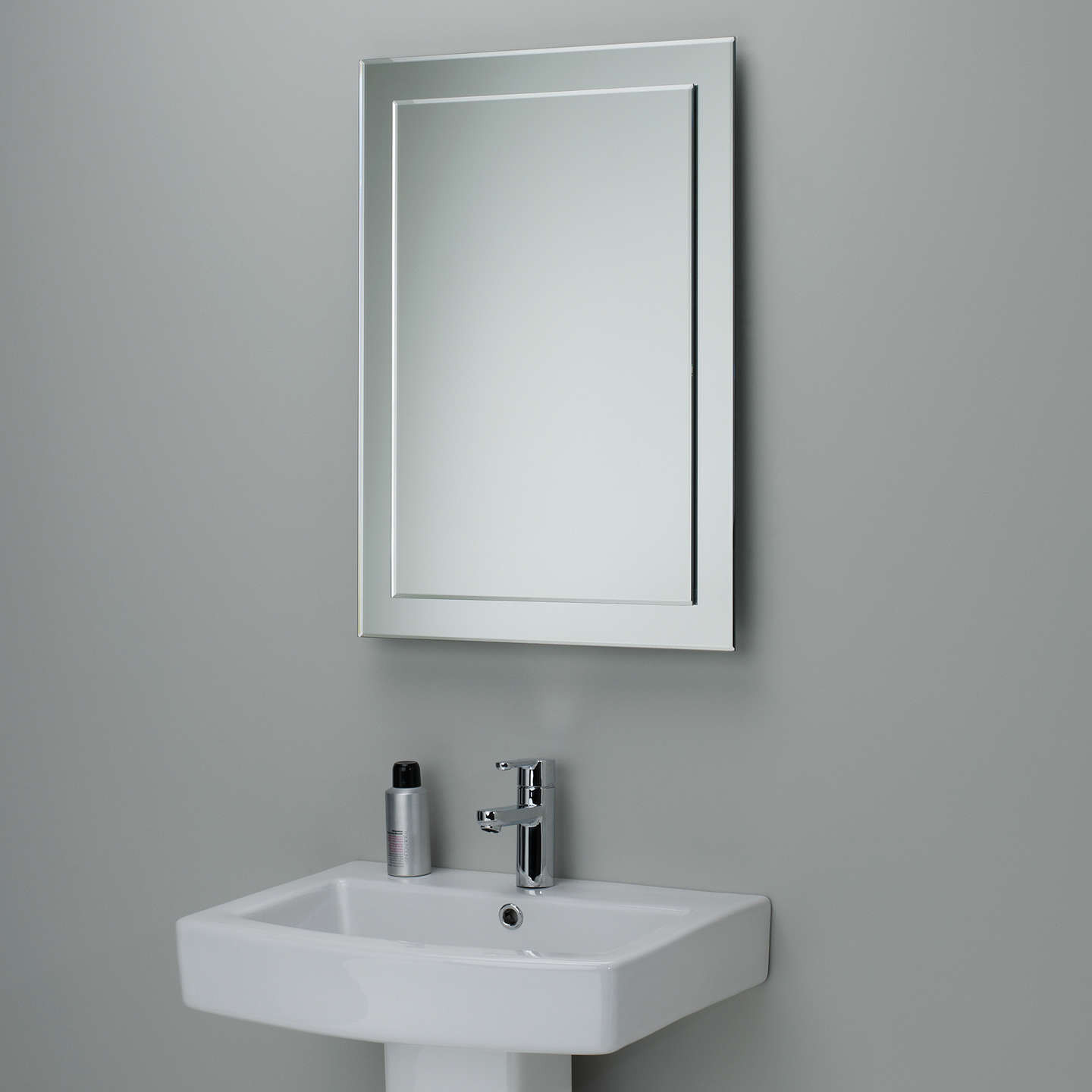 Wall Mirror For Bathroom
 John Lewis Duo Wall Bathroom Mirror 70 x 50cm at John Lewis