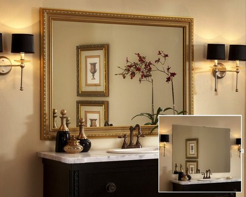 Wall Mirror For Bathroom
 Framed Bathroom Mirror
