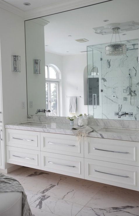 Wall Mirror For Bathroom
 30 Cool Ideas To Use Big Mirrors In Your Bathroom DigsDigs