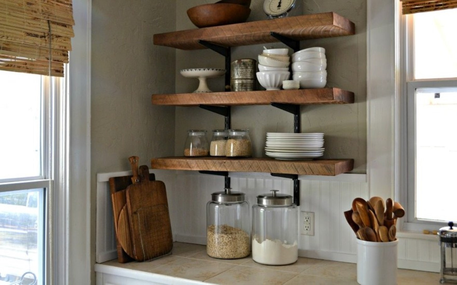 Wall Shelves For Kitchen
 Go Creative with DIY Wall Shelves in Your Interior