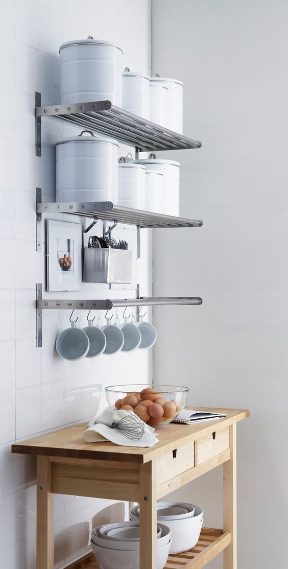 Wall Shelves For Kitchen
 65 Ideas Using Open Kitchen Wall Shelves Shelterness