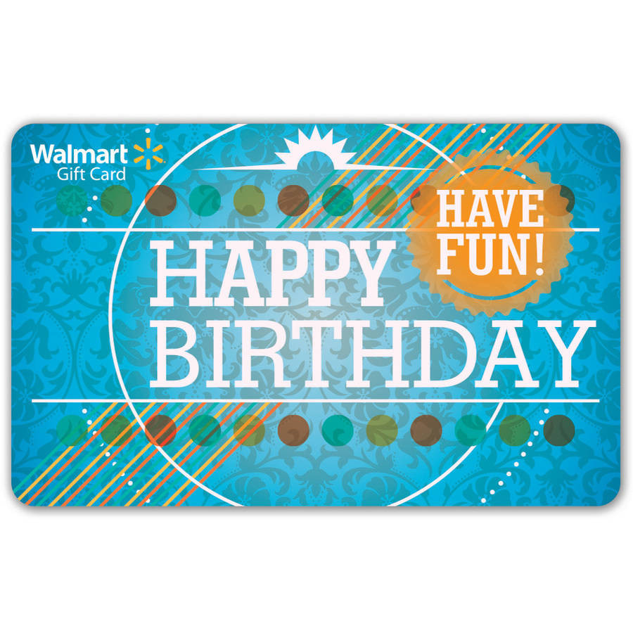 Walmart Birthday Cards
 Birthday Walmart Gift Card Walmart