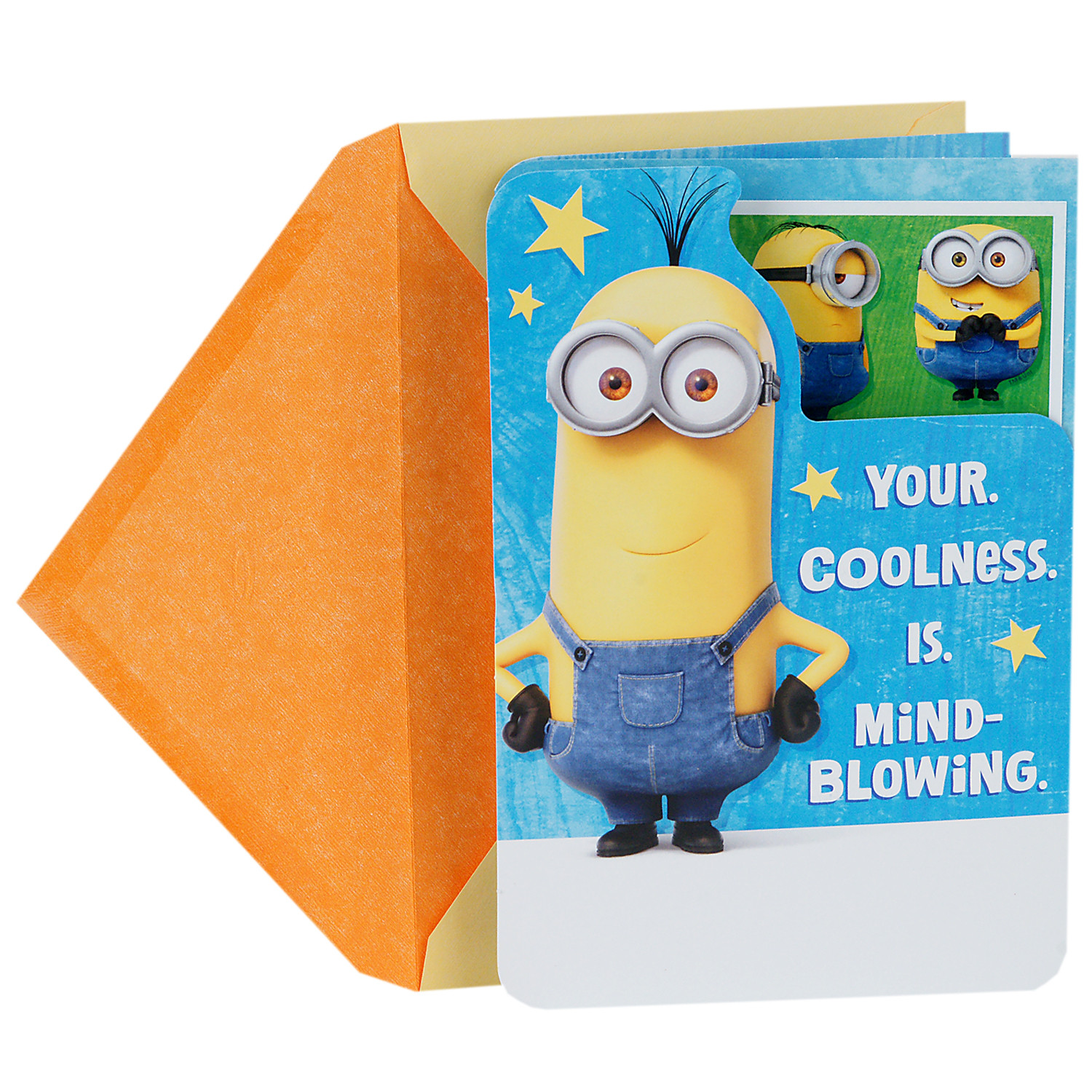 Walmart Birthday Cards
 Hallmark Minions Stickers Birthday Greeting Card