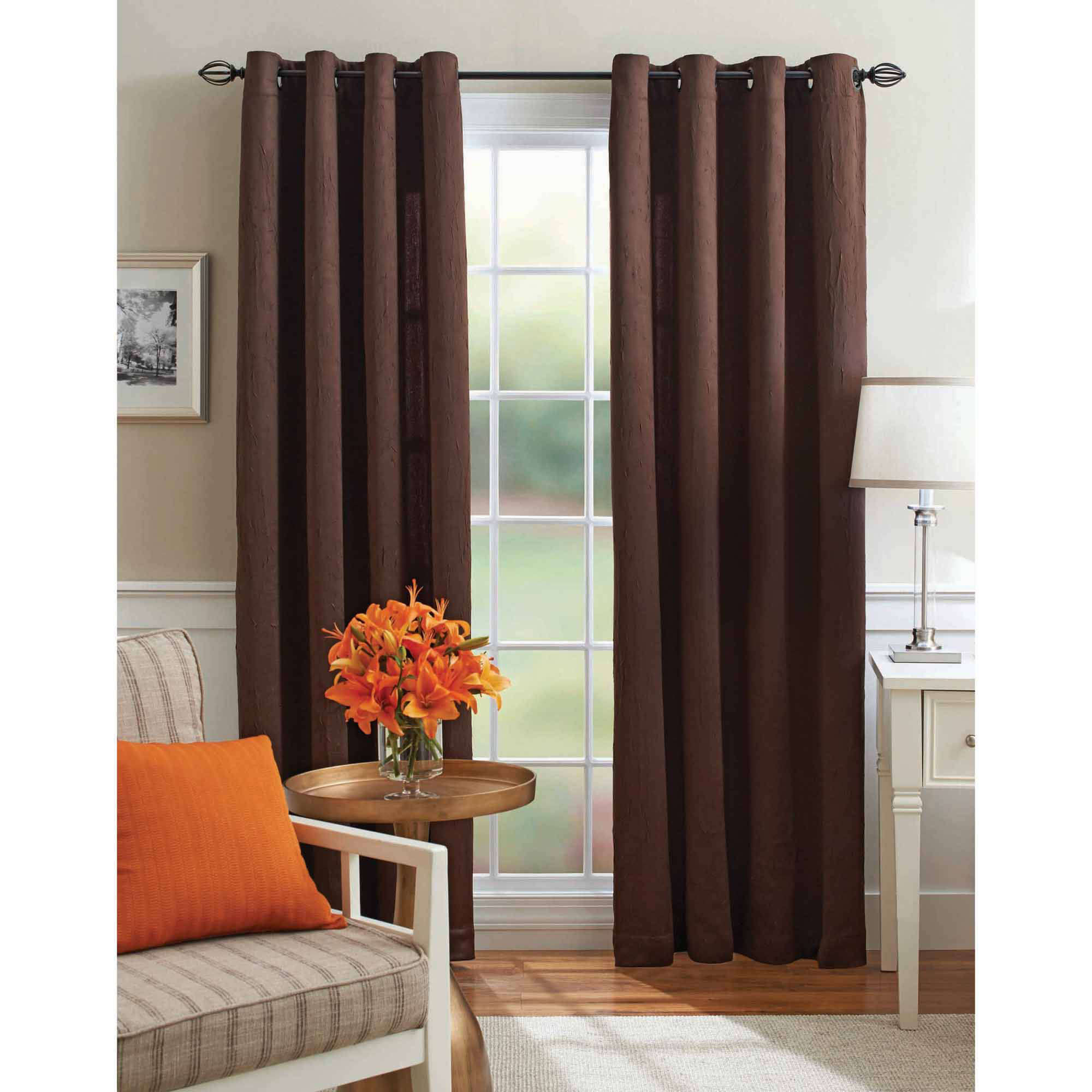 Walmart Curtains For Living Room
 Curtain Add Fresh Style And Color To Your Home With