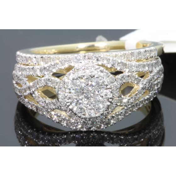 Walmart Diamond Wedding Rings
 Wholesale Diamonds 10K YELLOW GOLD 1 24 CARAT WOMENS