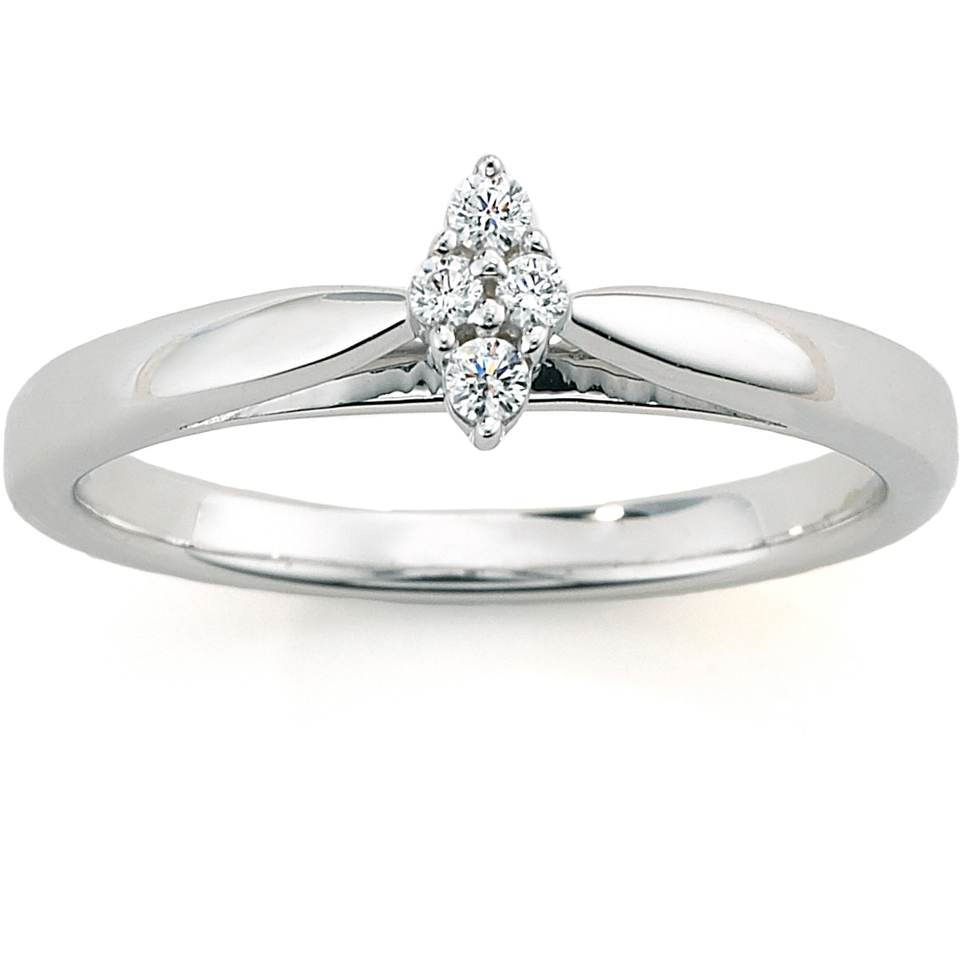 Walmart Diamond Wedding Rings
 Always & Forever Platinaire Diamond Accent Cluster
