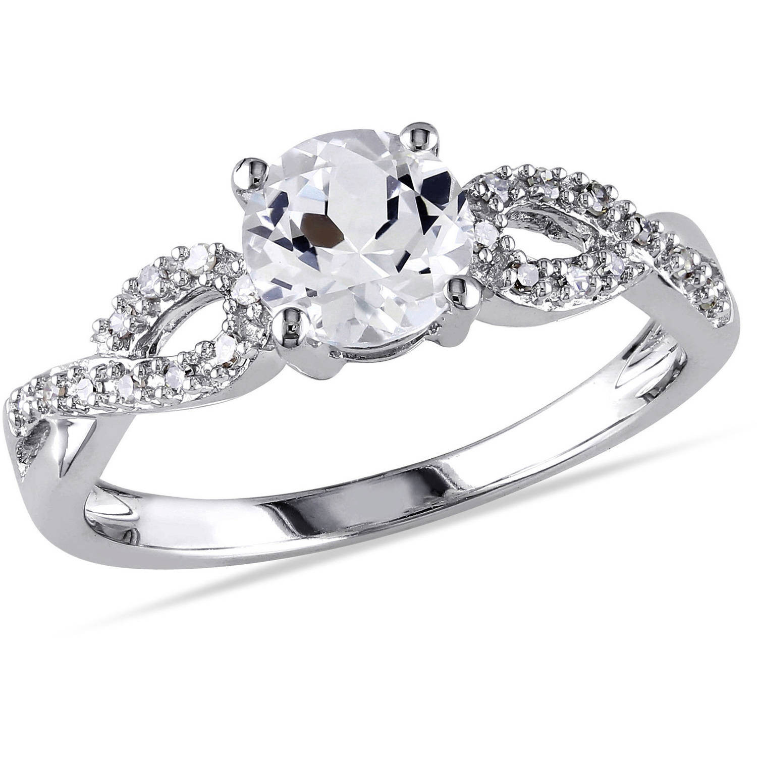 Walmart Diamond Wedding Rings
 Miabella 1 10 Carat T W Diamond and 1 Carat T G W